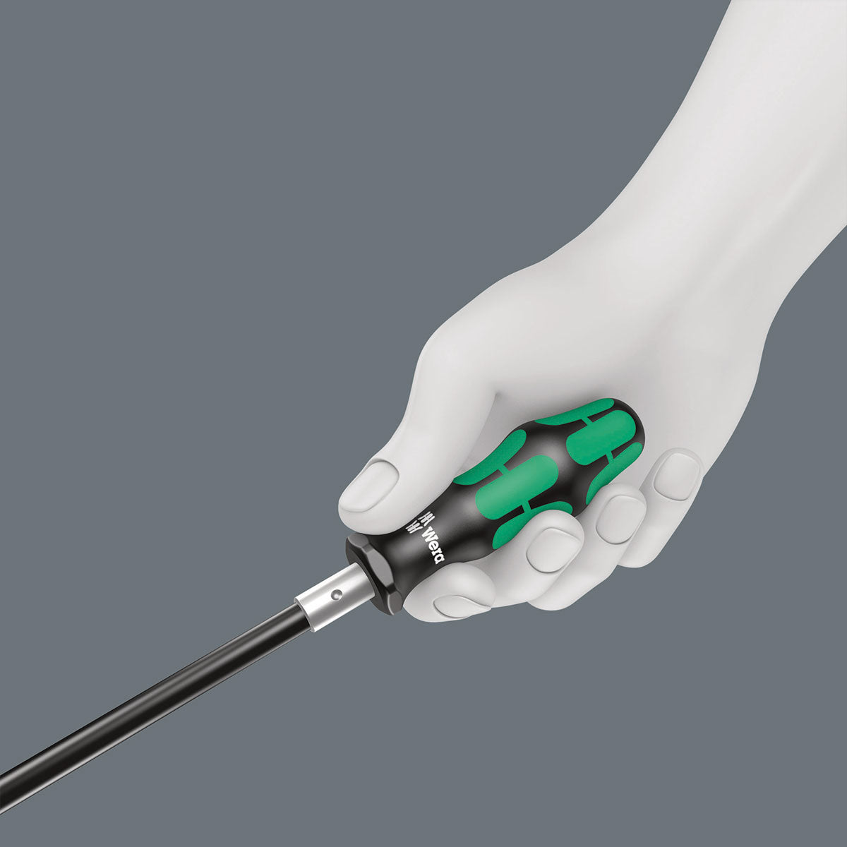 Wera Bitholding Screwdriver Extra Slim With Flexible Shaft - Length 6-7-8"