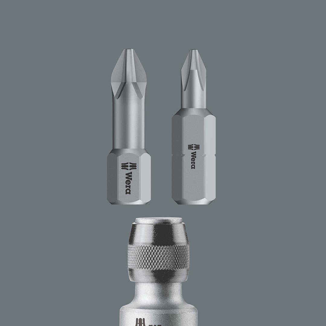 Wera 3-8" Drive Hexagon Bit Adaptor With Quick-release Chuck