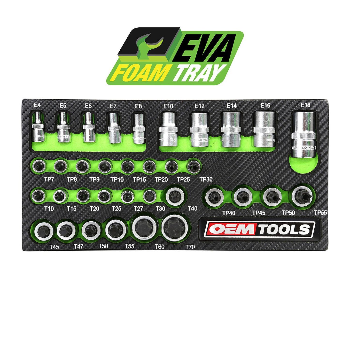 Oem Tools 35 1-4"3-8&12 Star Bit Set