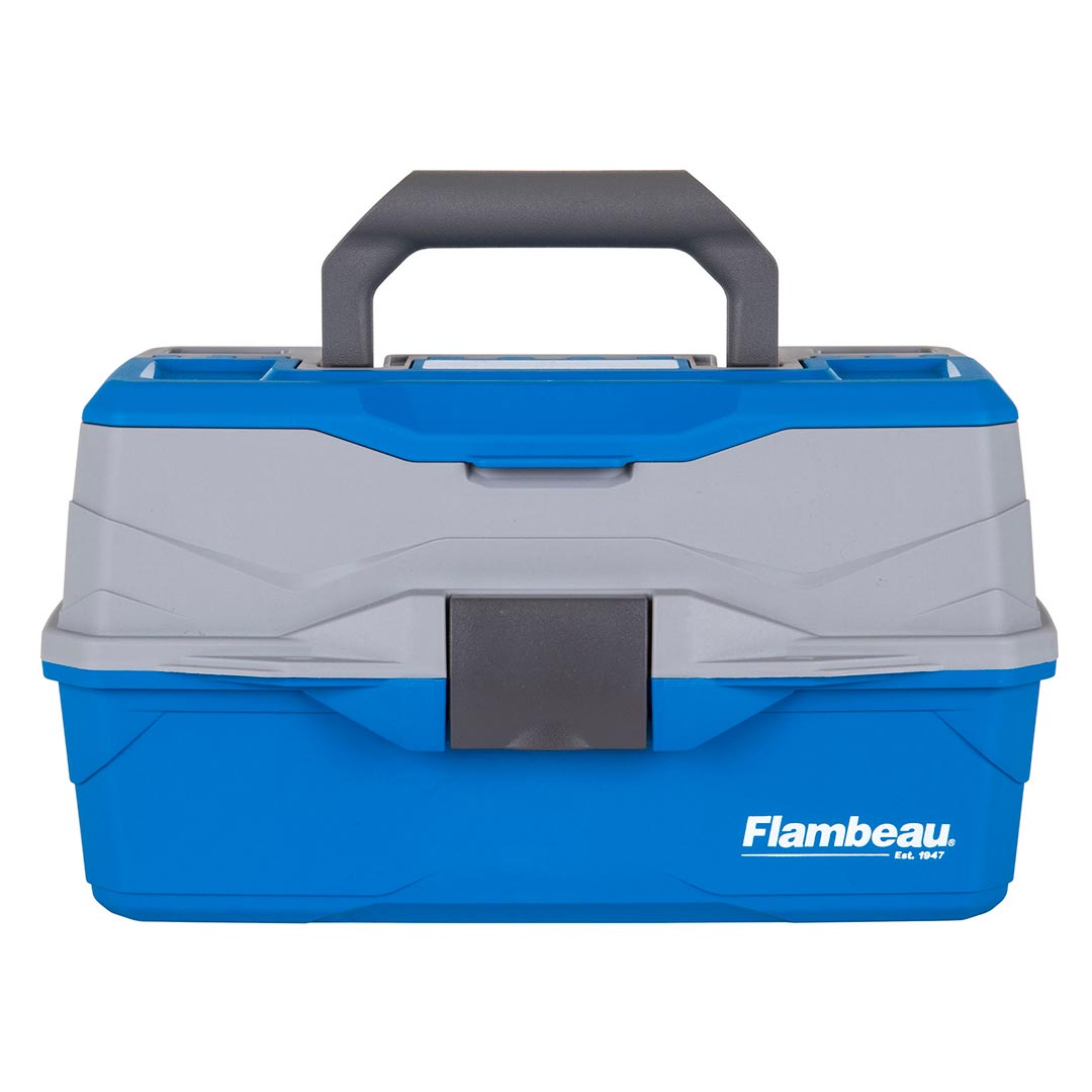 Flambeau 2 Tray Tackle Blue Gray