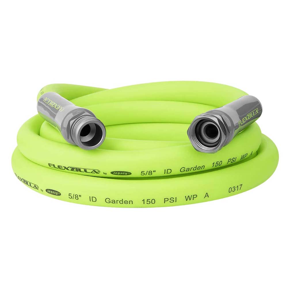 Flexzilla Garden Lead In Hose 5-8in X 10ft 3-4in 11 1-2 Ght Fittings
