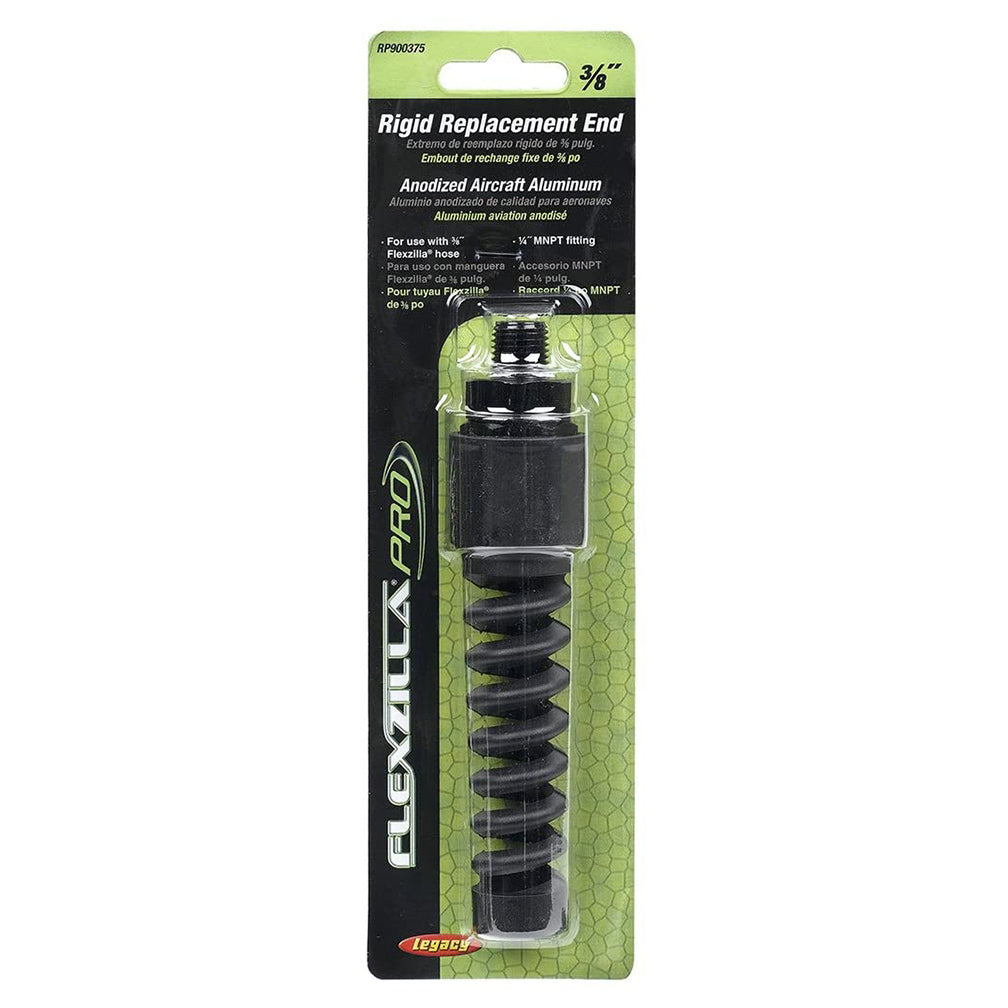 Flexzilla Pro Air Hose Reusable Fitting 3-8" Barb 1-4" Mnpt