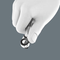 Wera 8008 A Zyklop Mini 3 Ratchet With 1-4" Square Drive