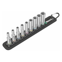 Wera Metric 1-4" Drive Deep Socket Set (9 Piece Set)