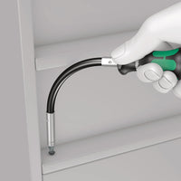 Wera Bitholding Screwdriver Extra Slim With Flexible Shaft - Length 6-7-8"