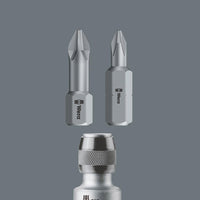 Wera 3-8" Drive Hexagon Bit Adaptor With Quick-release Chuck