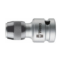 Wera 3-8" Drive Hexagon Bit Adaptor With Quick-release Chuck