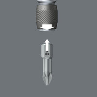 Wera 3-8" Drive Hexagon Bit Adaptor With Quick-release Chuck