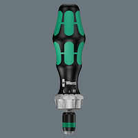 Wera Ratcheting Screwdriver Handle With Assorted Sae Bits (17-piece Set)