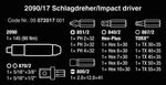 Wera Impact Driver Set - 17 Piece Set