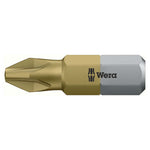 Wera Bit Check 7 Pozidriv Bit Set With Titanium Nitride Coating (7-piece)