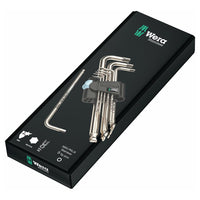 Wera Metric Hex-plus Stainless Steel L-key Wrench Set (9-piece Set)