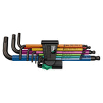 Wera Hex-plus Color Coded Metric L-key 9 Piece Set