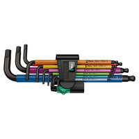 Wera Hex-plus Color Coded Metric L-key 9 Piece Set