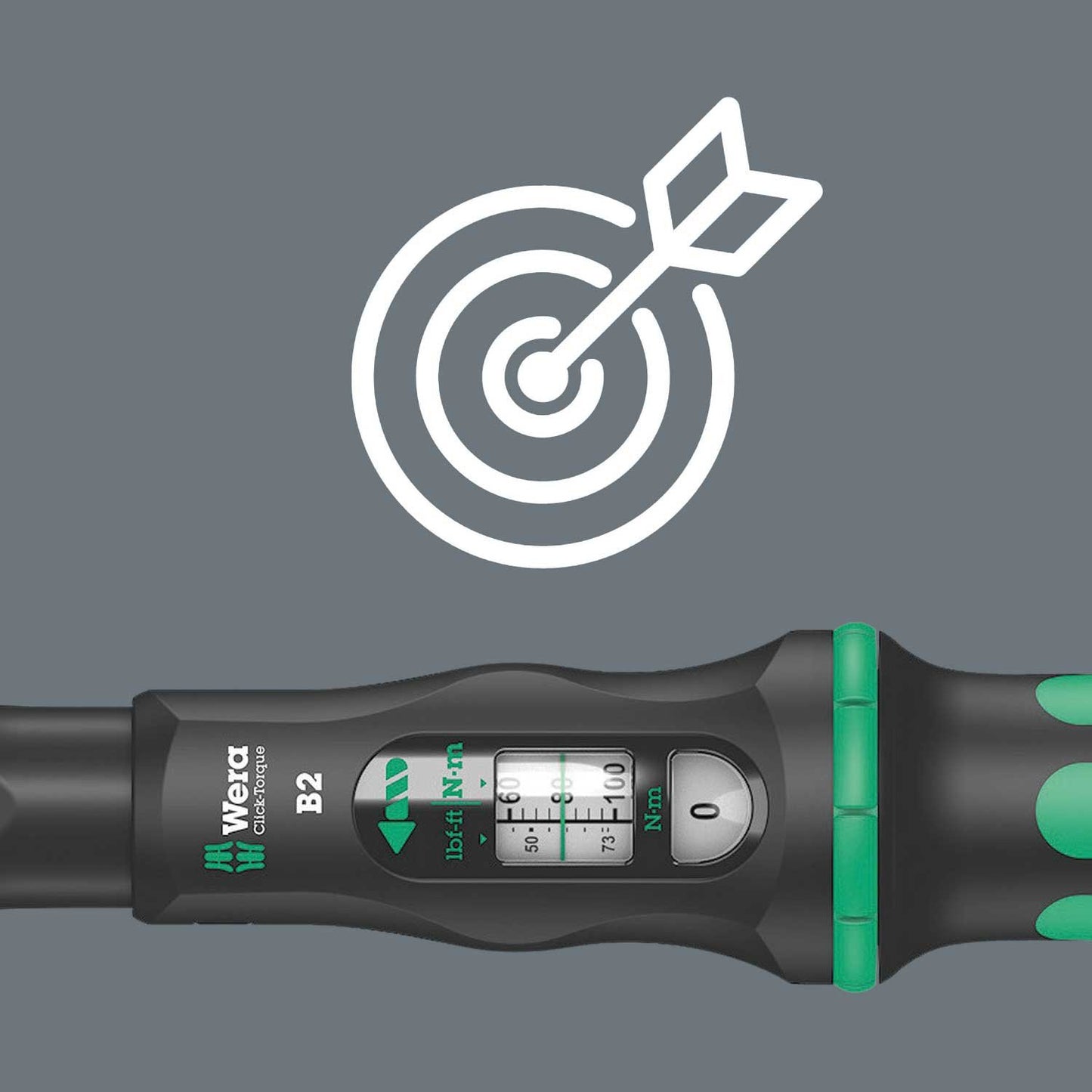 Wera 3-8" Adjustable Torque Wrench With Reversible Ratchet 20-100 Nm