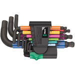Wera Long Shaft Metric Allen Wrench Set (9-piece Set)