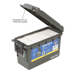 Sheffield Field Box- Olive Drab Green (made In U.S.A.)