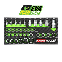 Oem Tools 35 1-4"3-8&12 Star Bit Set