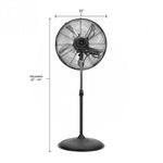 Oem Tools 24871 20 inch Oscillating pedestal fan