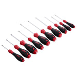 Wiha Softfinish Slotted-phillips-square Screwdriver - 10 Piece Set