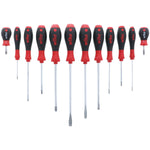 Wiha Softfinish Slotted-phillips Screwdriver - 12 Piece Set