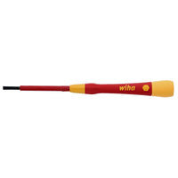 Wiha Precision Insulated Picofinish Slotted Screwdriver - 3.5mm X 60mm