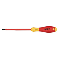 Wiha Insulated Softfinish Slotted Screwdriver 4.5mm X 125mm