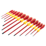 Wiha Insulated Cushioned Grip Slotted-phillips Screwdrivers - 13 Piece Set
