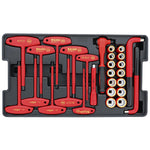Wiha Master Electricians Insulated Tools Set In Rolling Hard Case - 80 Piece Set