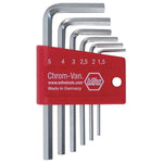 Wiha Metric Short Arm Hex L-key Wrench Set - 6 Piece Set