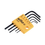 Wiha Mini Sae Short-arm Hex L-key Set - 5 Piece Set