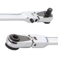Ezred Combination Stick Flexible Dual Ratchet With 1-4" Square Drive & Magnetic Bit Drive