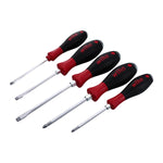 Wiha Softfinish Extra Heavy Duty Slotted And Phillips Screwdriver - 5 Piece Set