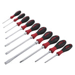 Wiha Softfinish Extra Heavy Duty Slotted-phillips Screwdriver Set  - 10 Piece Set