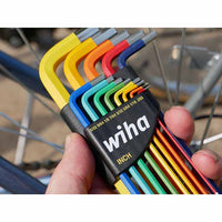Wiha 13 Piece Ball End Color Coded Hex Lkey Set  Inch