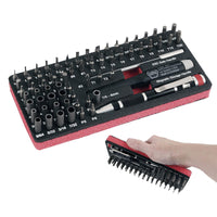 Wiha Master Technician Esd Safe Ratchet And Micro Bits Set With Travel Bag - 68 Piece Set
