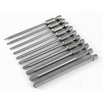 Wiha Security Hex Power Blade Set - 10 Piece Set