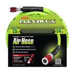 Flexzilla Air Hose 1-4in X 25ft W- Colorconnex Coupler  Plug Type D Red
