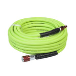 Flexzilla Air Hose 1-4in X 50ft W- Colorconnex Coupler  Plug Type D Red