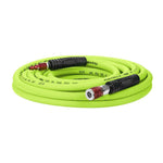 Flexzilla Air Hose 3-8in X 25ft W- Colorconnex Coupler  Plug Type D Red
