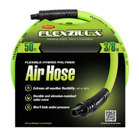Flexzilla Air Hose 3-8in X 50ft 3-8in Mnpt Fittings