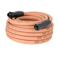 Flexzilla Colors Swivelgrip Garden Hose 5-8in X 50ft 3-4in   11 1-2 Ght Fittings Red Clay