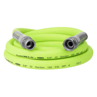 Flexzilla Garden Lead In Hose 5-8in X 10ft 3-4in   11 1-2 Ght Fittings