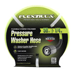 Flexzilla Pressure Washer Hose 1-4in X 50’ M22 Fittings