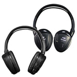 Power Acoustik - Headphones *pair* Swivel Earpad 2ch.rf 900mhz W-transmitter