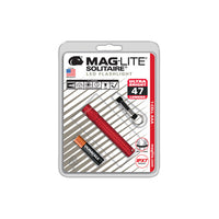 Maglite Incandescent 1-cell Aaa Solitaire Flashlight Red