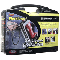 Workforce 12v Cordless Grease Gun Kit W- Two Ni Cd Batteries
