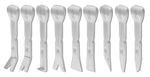 Xscorpion Soft Material Pry & Chisel Tool Clear 1 Box = 9 Tools