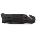 Smith & Wesson Extreme Ops Liner Lock Folding Knife Partially Serrated Drop Point Tanto Blade