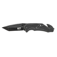 M&p 3.7" Folding Rescue Knife With Tanto Blade